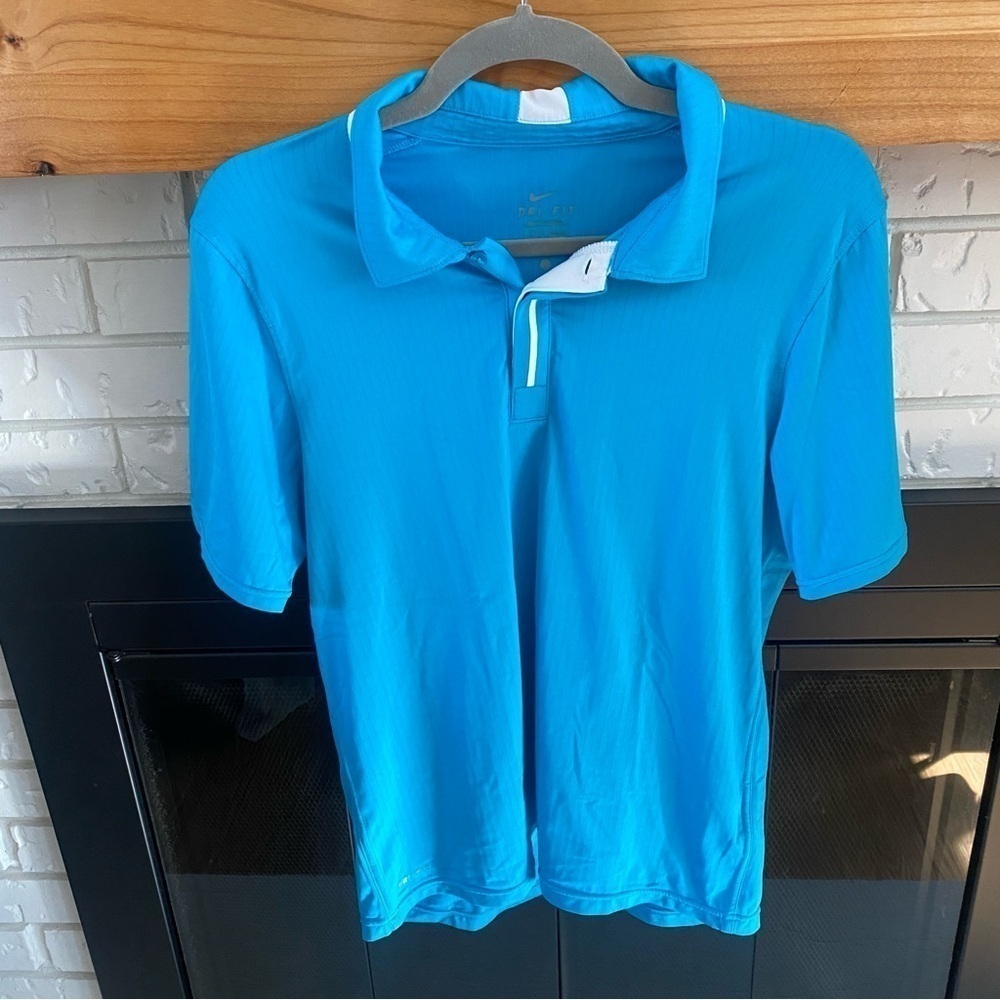 Boy's Blue Nike Polo Shirt